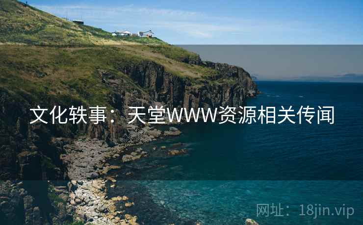 文化轶事：天堂WWW资源相关传闻